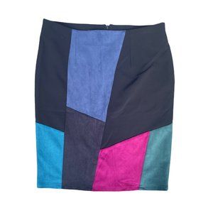 VTG Kalabsha color block pencil skirt